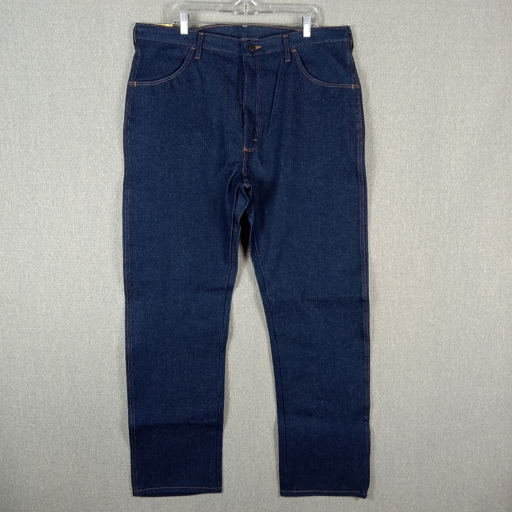 Rustler Jeans Regular Fit Bootcut Heavyweight Workwear Denim NWT Blue Mens 40x32